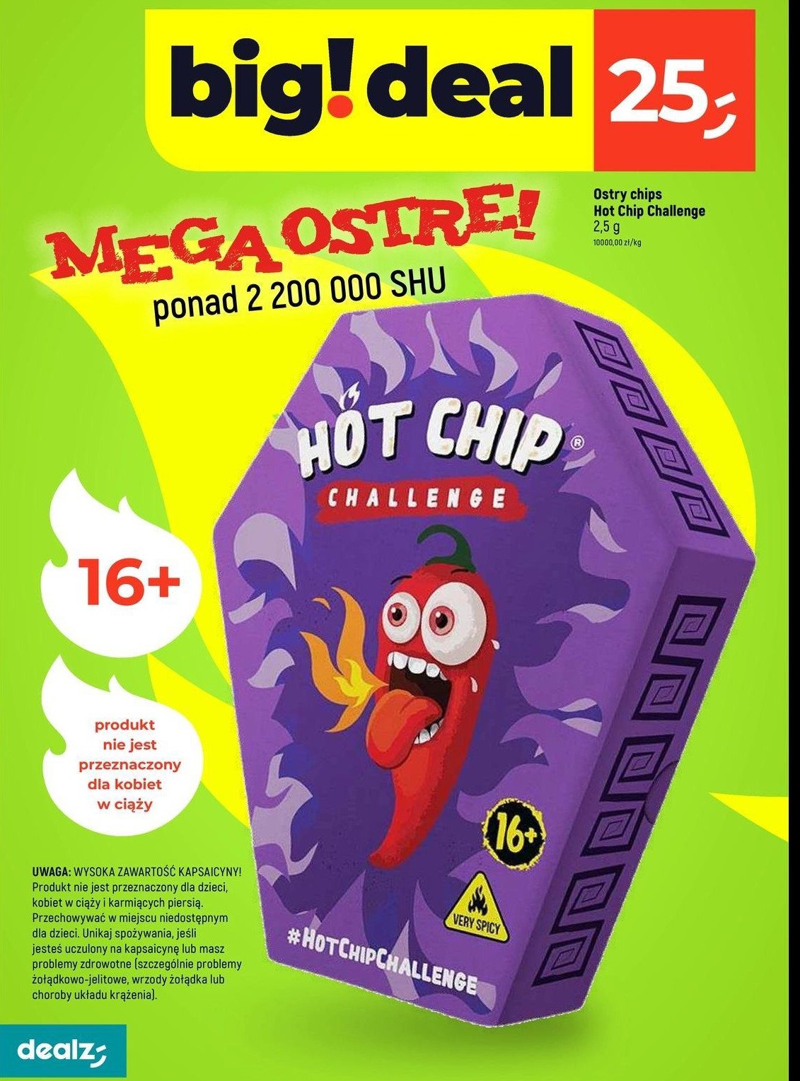 Chipsy challenge Hot-chip promocja