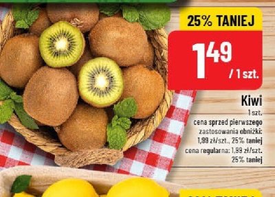 Kiwi 1 szt. promocja w POLOmarket