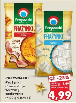 Prażynki PRZYSNACKI różne rodzaje promocja w Kaufland