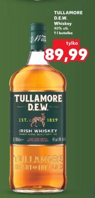Whisky Tullamore D.E.W. promocja w Kaufland