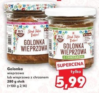 Golonka wieprzowa z chrzanem K-classic stąd takie dobre! promocja w Kaufland