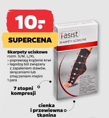 Skarpety uciskowe promocja w Netto