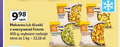 Makaron penne z warzywami w sosie serowym Frosta promocja