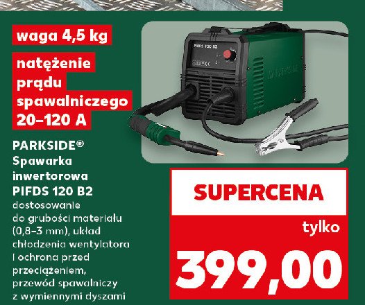 Spawarka inwertorowa Parkside promocja