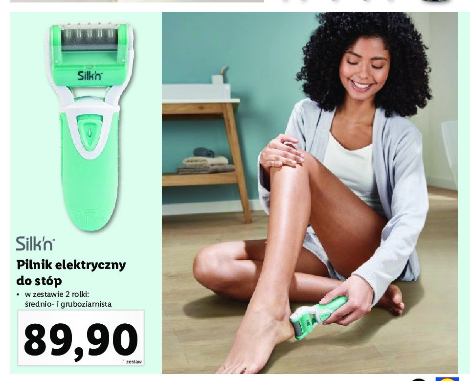 Pilnik elektryczny mnc1pe3001 Silk'n promocja