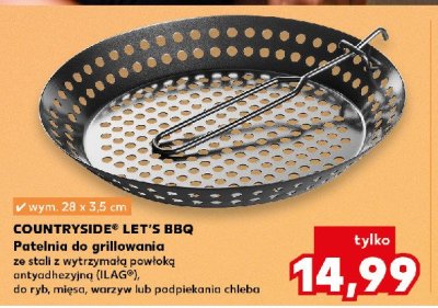 Patelnia do grillowania 28 x 3.5 cm K-classic countryside promocja