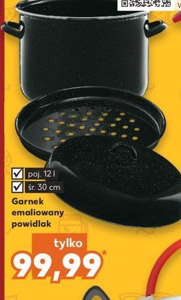 Garnek emaliowany powidlak Emalia olkusz promocja