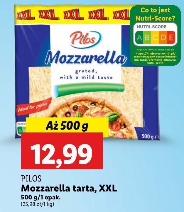 Ser mozzarella tarty Pilos promocja