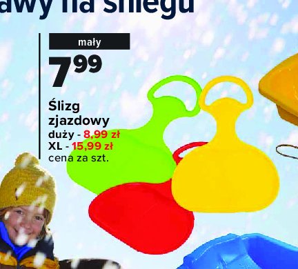 艢lizg zjazdowy du偶y promocja