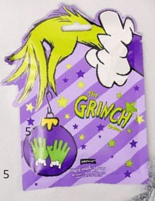 Maska do rąk nawilżająco-wygładzająca wzbogacona masłem shea The Grinch  promocja w Rossmann