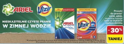Proszek do prania Ariel Alpine Fresh promocja w Carrefour