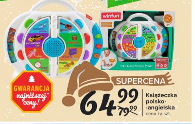 Ksi膮偶臋czka polsko-angielska Winfun promocja
