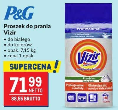 Proszek do prania Vizir P&G promocja w Makro