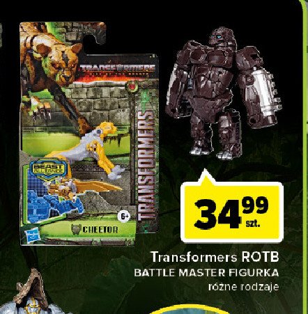 Figurka transformers beast battle master cheetor Hasbro promocja