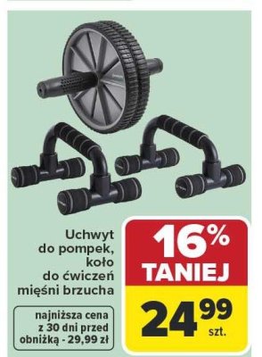 Koło do ćwiczeń mięśni brzucha promocja w Carrefour