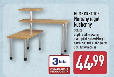 Narożny regał kuchenny  promocja w Aldi