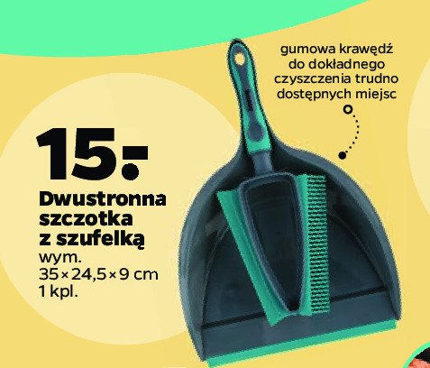 Szczotka dwustronna z szufelk膮 promocja
