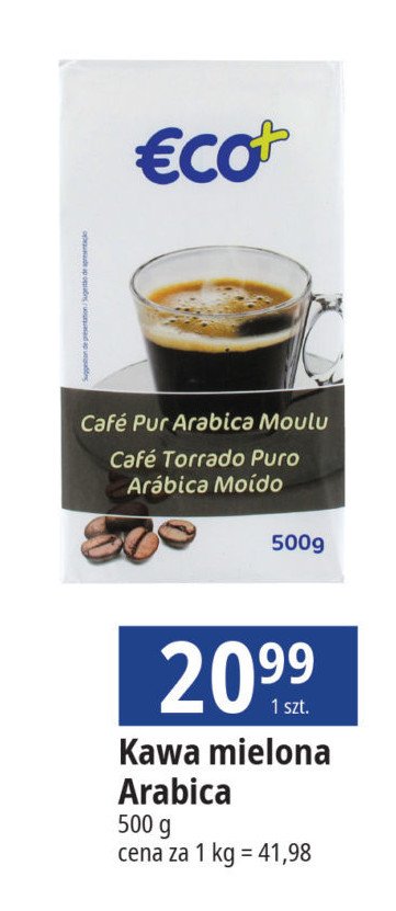 Kawa arabica Eco+ promocja