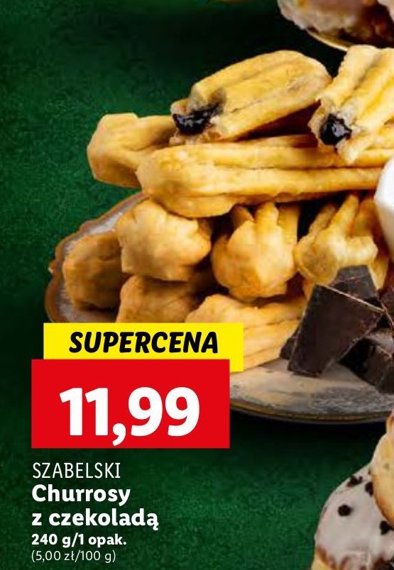 Churros Cukiernia szabelski promocja w Lidl