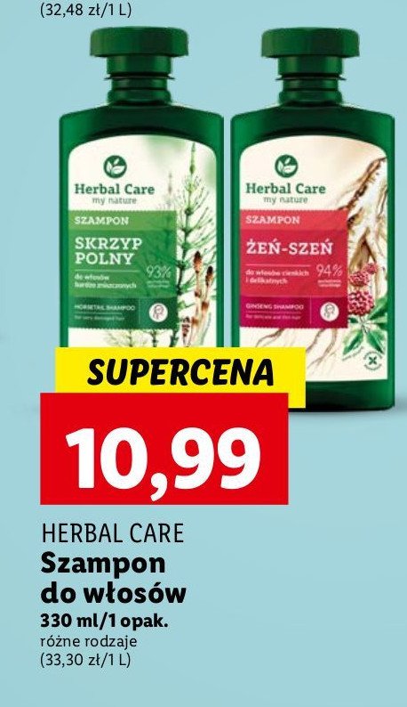 Szampon do włosów żen-szeń Farmona herbal care promocja