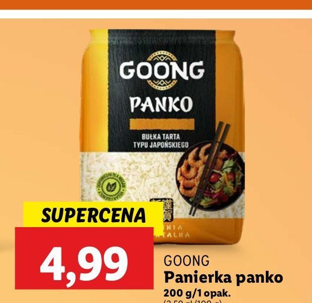 Bułka tarta panko Goong promocja