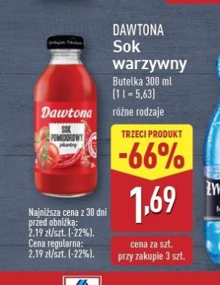 Sok pomidorowy pikantny Dawtona promocja