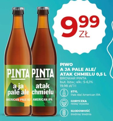 Piwo atak chmielu 0,5 l promocja w Duży Ben