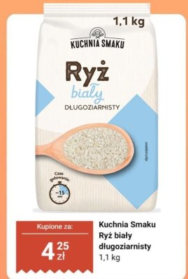 Ryż biały długoziarnisty Kuchnia Smaku promocja w Dino
