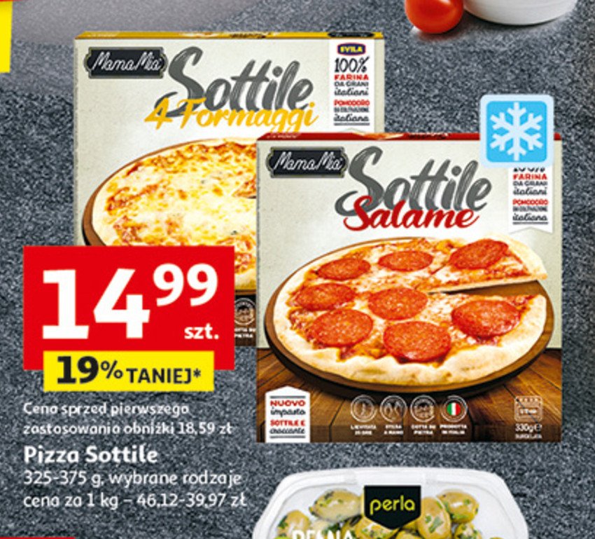 Pizza salame Svila sottile promocja