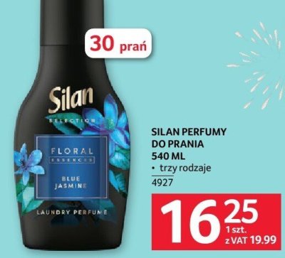 Perfumy do prania Silan Selection Floral Blue Jasmine promocja w Selgros