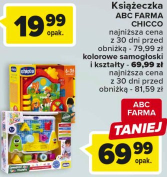 Kolorowe samog艂oski i kszta艂ty Chicco promocja