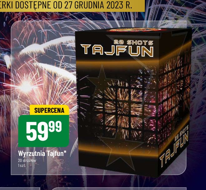 Bateria tajfun 20 strza艂贸w promocja