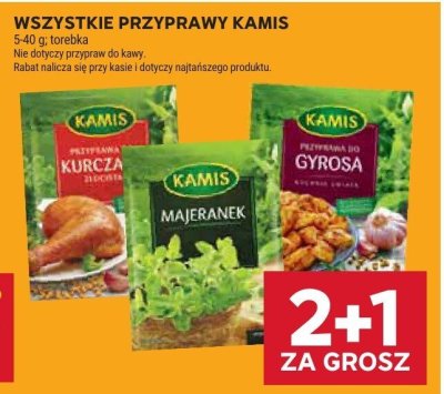 Przyprawa Kamis do Kurczaka promocja w Stokrotka