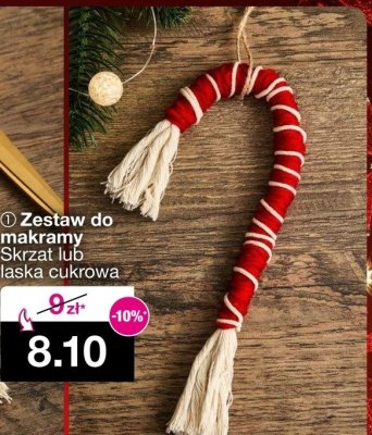 Zestaw do makramy Skrzat lub laska cukrowa promocja w Woolworth