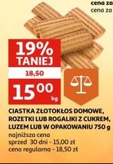 Ciastka domowe Z艂otok艂os promocja