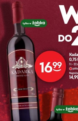 Wino promocja w Żabka