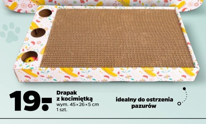 Drapak dla kota z kocimiętką promocja