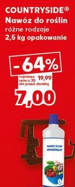 Nawoz uniwersalny K-classic countryside promocja w Kaufland