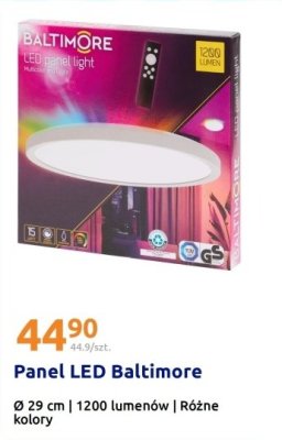 Panel LED różne kolory promocja w Action