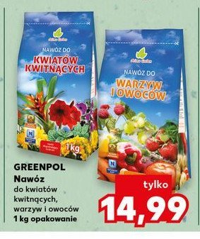 Nawóz do warzyw i owoców GREEN POL promocja w Kaufland