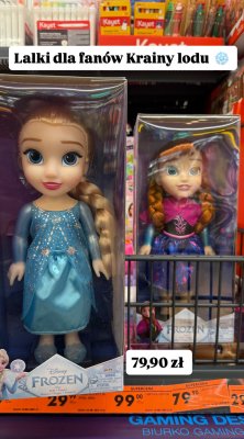 Lalka Disney Frozen  promocja w Biedronka