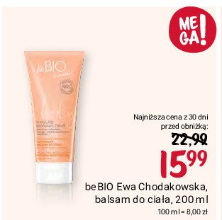 Balsam do ciała mango i pomarańcza Be bio promocja