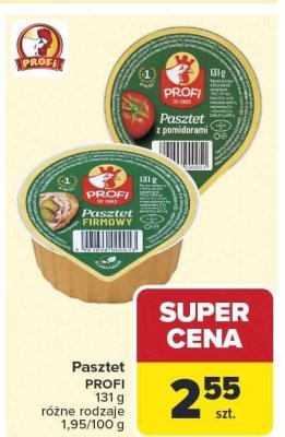 Pasztet z pomidorami PROFI promocja w Carrefour Market