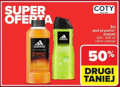Żel pod prysznic ADIDAS różne rodzaje 250-400 ml promocja w Carrefour
