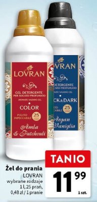 Żel do prania Lovran wybrane rodzaje promocja w Intermarche