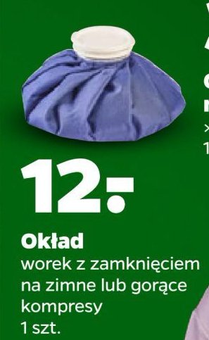 Worek na kompres promocja w Netto