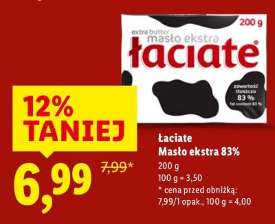 Masło promocja w Lidl