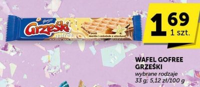Wafel Gofree Grześki promocja w Euro Sklep