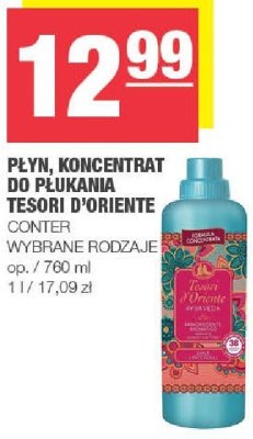 Płyn, koncentrat do płukania Tesori d'Oriente Conter promocja w SPAR