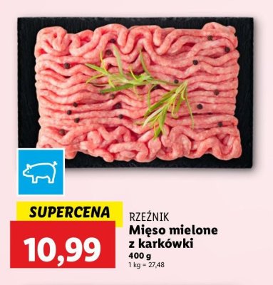 Mięso mielone wieprozwe z karkówki Rzeźnik codzienna dostawa promocja